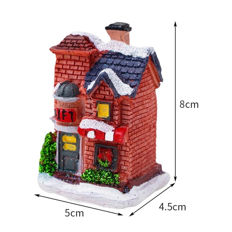 Christmas House Light Decorations for Home - Kids Xmas Gift, New Year 2022, Bedroom Night Light with Battery